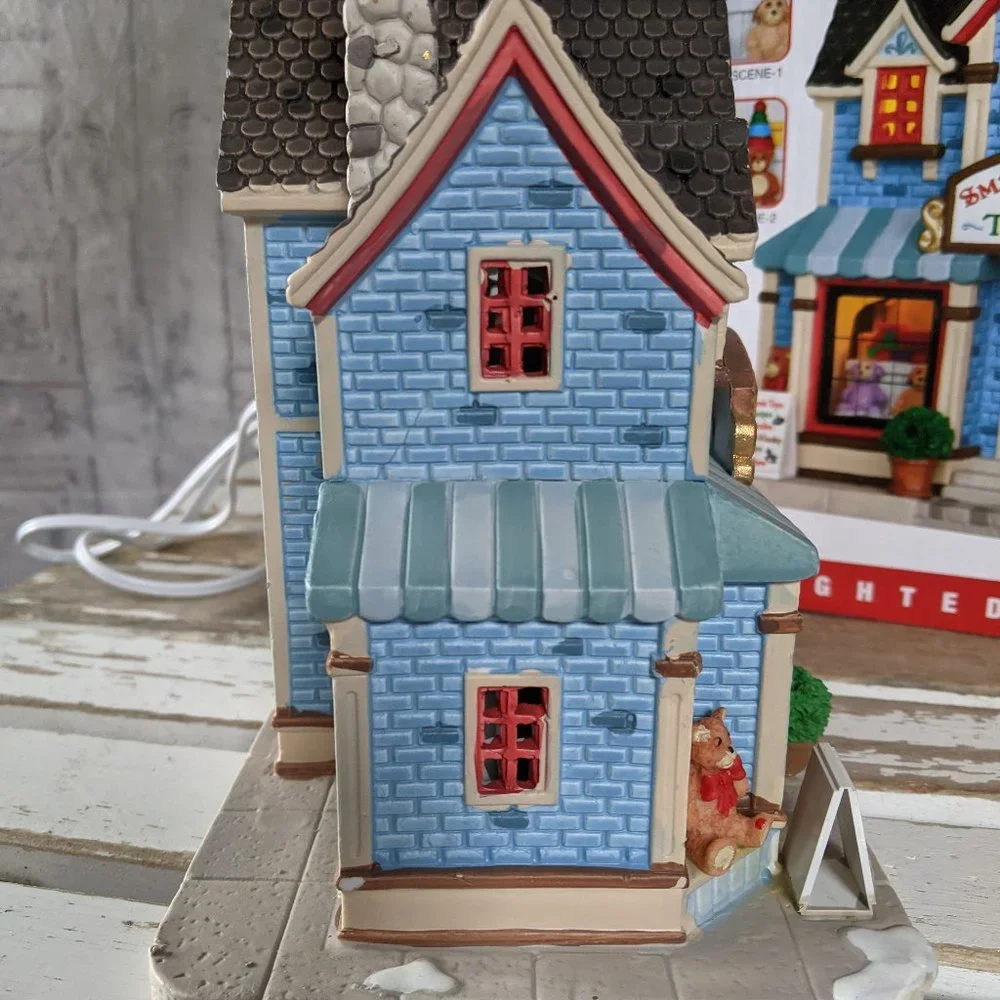 Lemax small wonders toy shop village building‎ hous